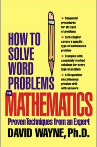 Cover of How to Solve Word Problems in Mathematics (Ebook)