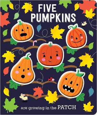 Book cover for Board Book Five Little Pumpkins