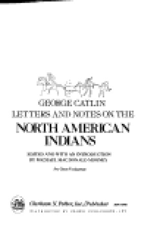 Cover of George Catlin Let and No on Nor