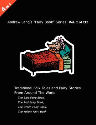 Book cover for Andrew Lang's Blue, Red, Green and Yellow Fairy Books