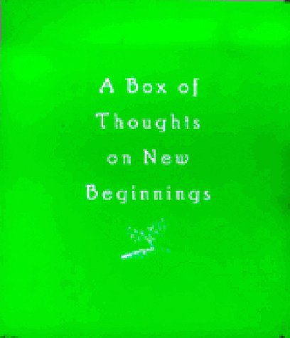 Book cover for Box of Thoughts on New Beginnings