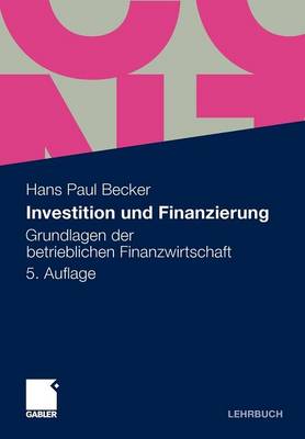 Book cover for Investition Und Finanzierung