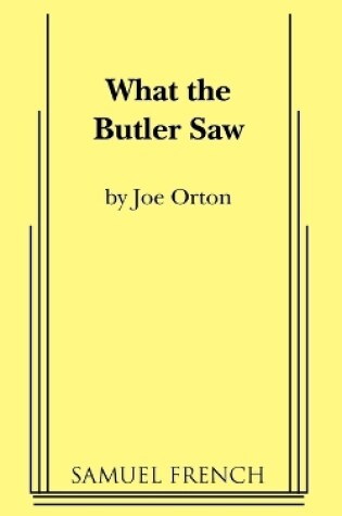 Cover of What the Butler Saw
