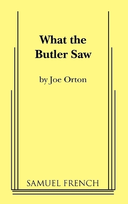 Book cover for What the Butler Saw