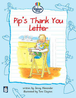 Cover of Pip's thank you letter Genre Beginner stage Letter Book 1