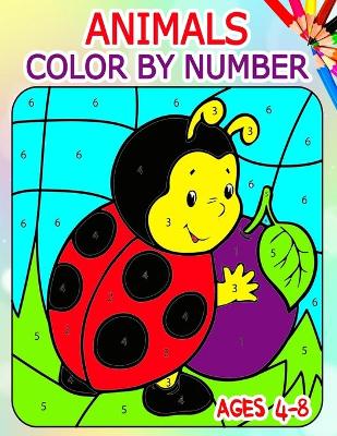 Book cover for Animals Color By Number
