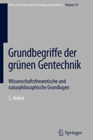 Cover of Grundbegriffe der grünen Gentechnik