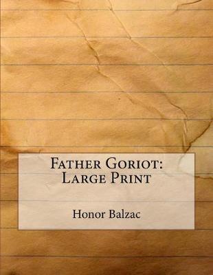 Book cover for Father Goriot