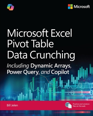 Book cover for Microsoft Excel Pivot Table Data Crunching Including Dynamic Arrays, Power Query, and Copilot