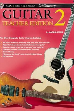 Cover of Belwin's 21st Century Guitar Teacher Edition 2