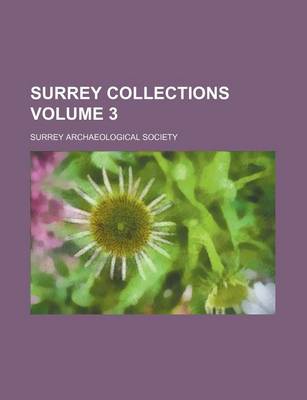 Book cover for Surrey Collections Volume 3