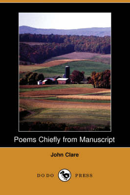 Book cover for Poems Chiefly from Manuscript (Dodo Press)