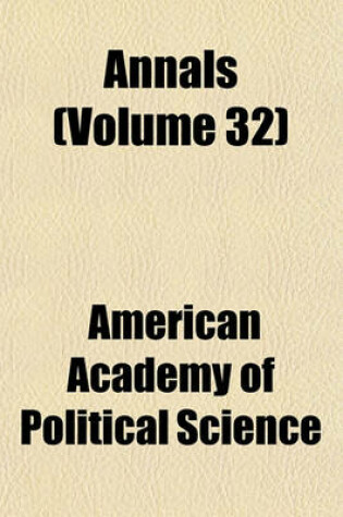 Cover of Annals (Volume 32)