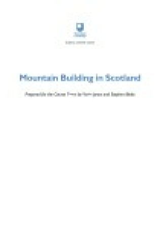 Cover of Mountain Building in Scotland