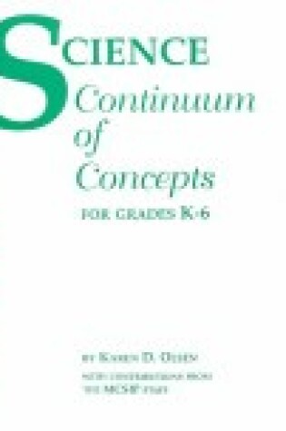 Cover of Science Continuum of Concepts