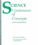 Book cover for Science Continuum of Concepts