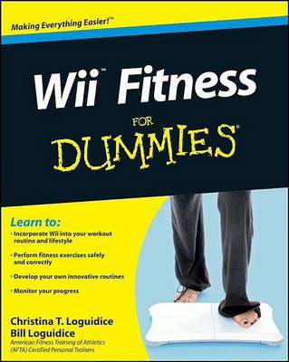 Book cover for Wii Fitness For Dummies