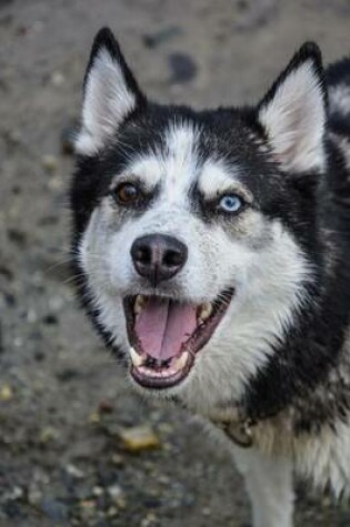 Cover of Happy Siberian Husky Dog Journal