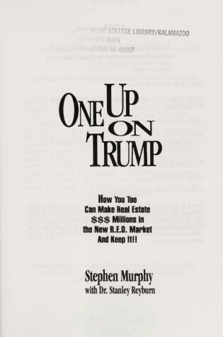 Cover of One Up on Trump