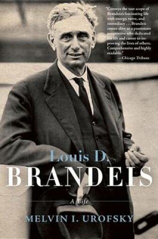 Cover of Louis D. Brandeis