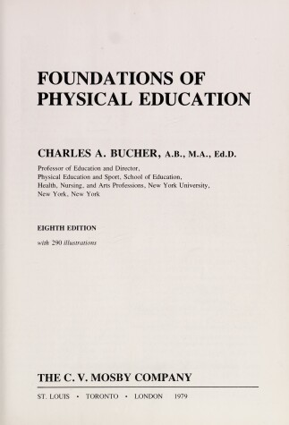 Book cover for Foundations of Physical Education