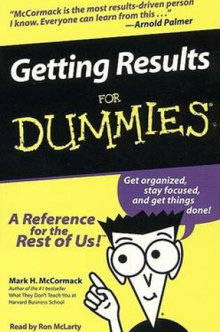 Cover of Getting Results for Dummies