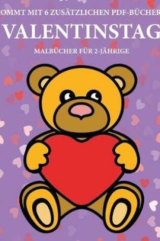 Cover of Malbücher für 2-Jährige (Valentinstag)