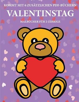 Cover of Malbücher für 2-Jährige (Valentinstag)