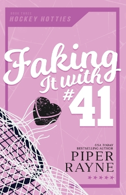 Book cover for Faking it with #41 (Large Print)