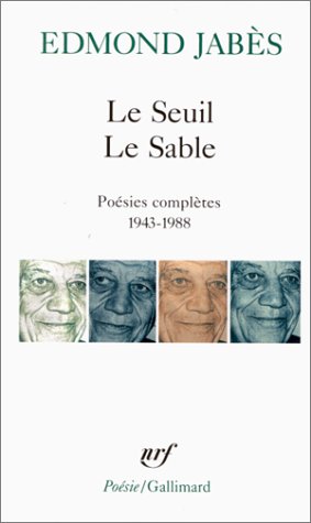 Book cover for Le seuil/Le sable