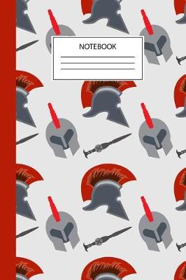 Book cover for Spartan Warrior Notebook
