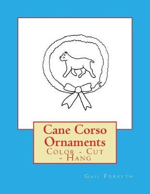 Book cover for Cane Corso Ornaments