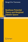 Book cover for Nonlinear Potential Theory and Weighted Sobolev Spaces