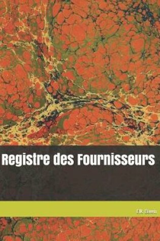 Cover of Registre des Fournisseurs