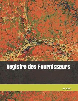 Cover of Registre des Fournisseurs