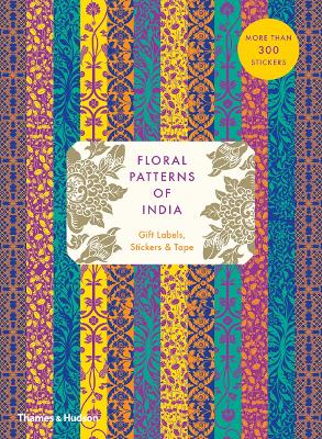 Book cover for Floral Patterns of India: Sticker & Tape Book