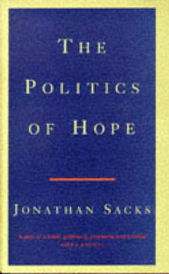 Book cover for The Politics of Hope