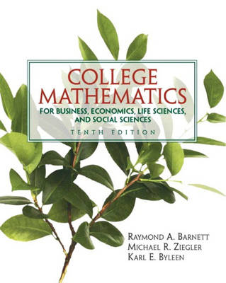 Book cover for College Mathematics for  Business, Economics, Life Sciences and Social Sciences