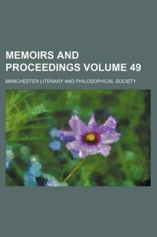 Cover of Memoirs and Proceedings Volume 49