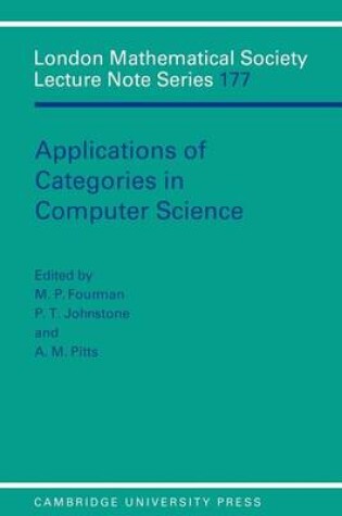 Cover of Applications of Categories in Computer Science