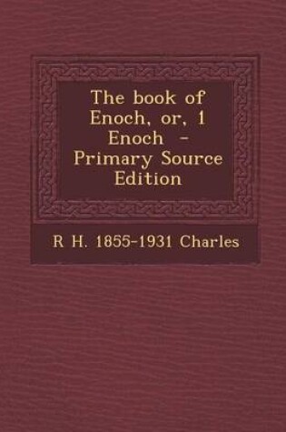 Cover of The Book of Enoch, Or, 1 Enoch