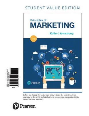 Book cover for Principles of Marketing