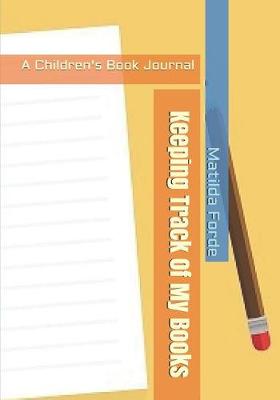 Book cover for Keeping Track of My Books