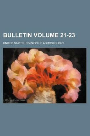 Cover of Bulletin Volume 21-23