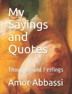 Book cover for My Sayings and Quotes