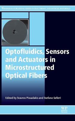 Cover of Optofluidics, Sensors and Actuators in Microstructured Optical Fibers