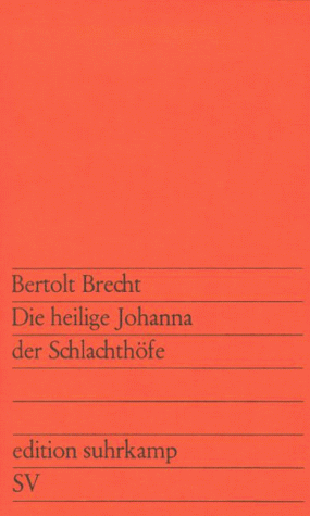 Book cover for Die heilige Johanna der Schlachthofe