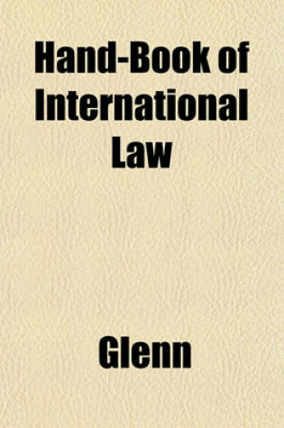 Cover of Hand-Book of International Law