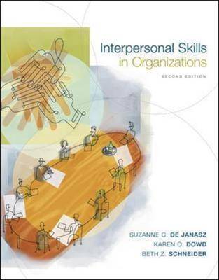 Book cover for Interpersonal Skills in Organizations