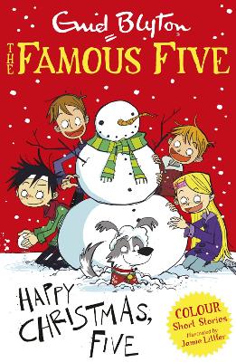 Book cover for Famous Five Colour Short Stories: Happy Christmas, Five!